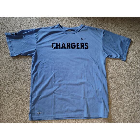 Nike Fit LA Chargers T-Shirt - Picture 1 of 5